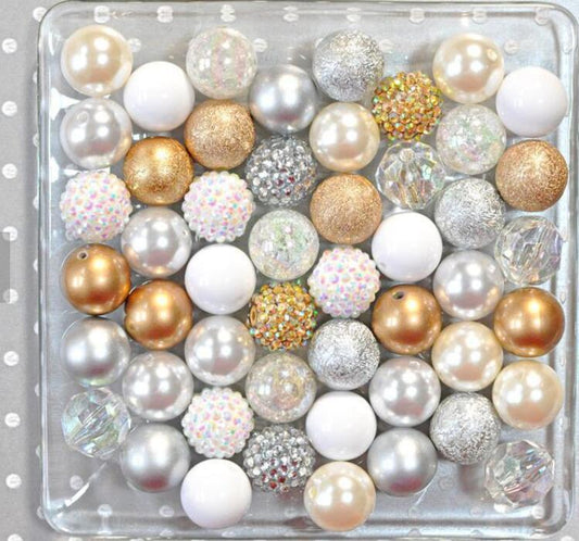 20mm arcrylic theme beads