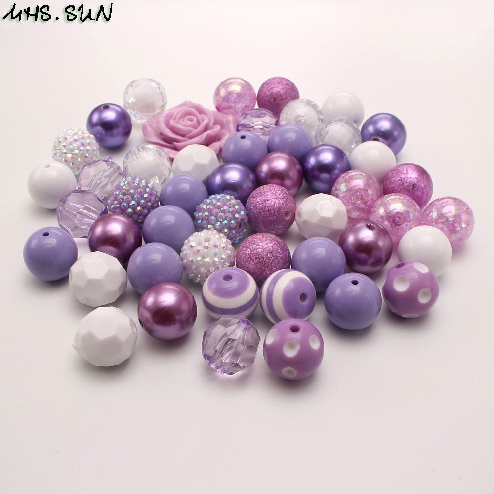 20mm arcrylic theme beads